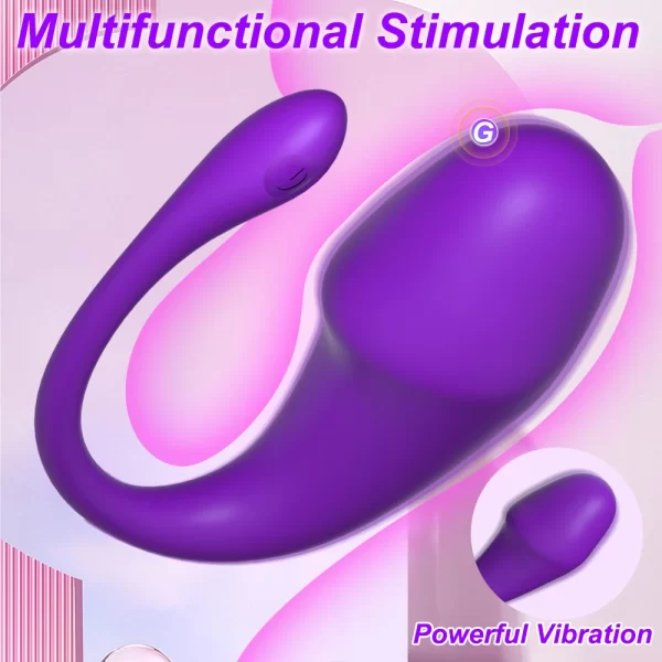 Vibromasseur Bluetooth sans fil, contrôle par application, œuf d'amour vibrant, stimulateur de Clitoris, masseur de point G, jouets sexuels pour femmes, jouets pour adultes – Image 4