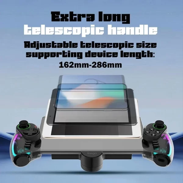 Ipega PG - 9777SH Bluetooth Gamepad pour Nintendo Switch Android iOS iPad PC avec joystick de vibration linéaire de lumière RGB – Image 5