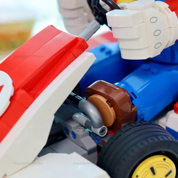 Nouveaux blocs de construction de Kart de course Standard, briques classiques à monter soi-même, ensemble de jouets éducatifs pour enfants, cadeau créatif pour garçons et filles, 1972 pièces – Image 6