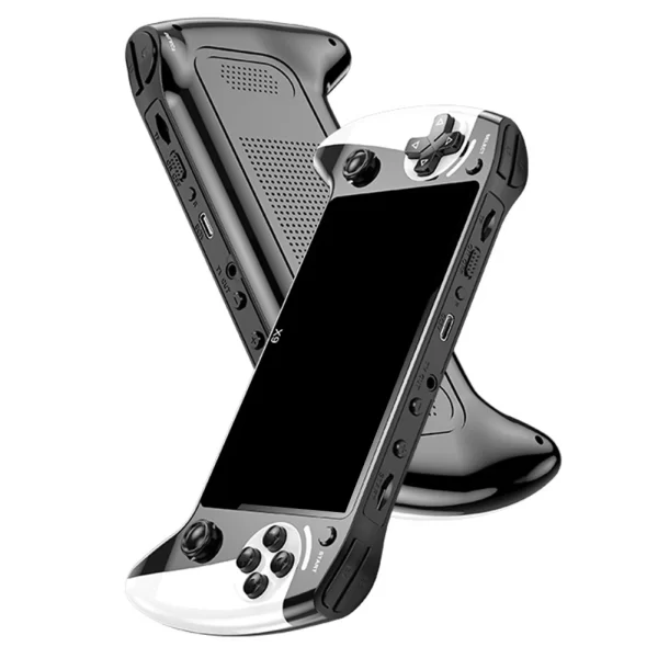 Console de jeu portable X9 avec 3000 jeux, écran de 5.5 pouces, jeu vidéo rétro intégré, 9 émulateurs, grande batterie, charge de Type C – Image 8