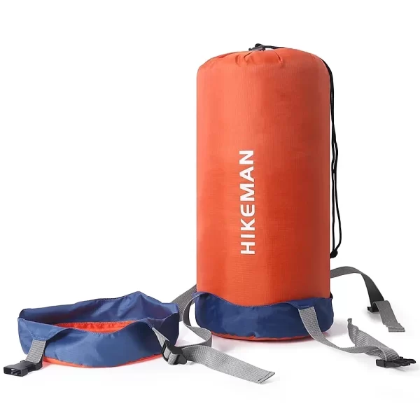 Sac de rangement pour équipement de couchage de camp, sac de compression extérieur, sac de couchage en duvet de coton, sac de voyage, sac divers, juste sac de compression – Image 3