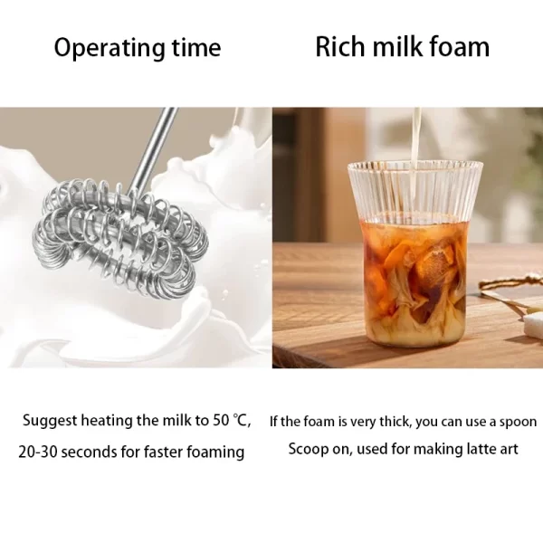 Xiaomi – mousseur à lait électrique, batteur à œufs portatif, cafetière, mélangeur électrique, Mini mélangeur Portable, outil de cuisine – Image 4