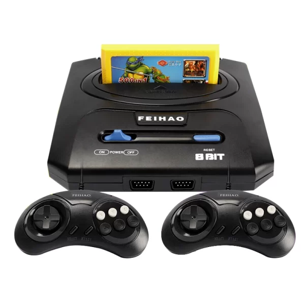 Console de jeu vidéo TV rétro pour Nes, jeux 8 bits, deux manettes de jeu, cartouche 500 en 1, tous les jeux différents, cadeau – Image 5