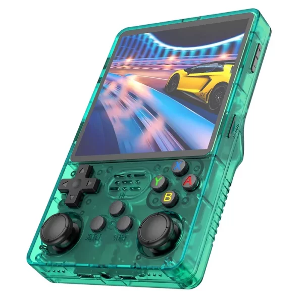 TOP vente 4 "IPS grand écran R36S Plus rétro Console de jeu Portable Linux système 64 bits RK3326 poche Portable ARKOS 2.0 R36SPLUS – Image 2