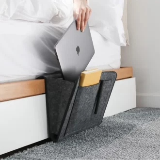 Stockage Hang Bag Feutre Dormitory Lit Sofa Chambre Tapis Contenu magasin pour CD magazines, papetterie Pad Téléphones mobiles Diversités