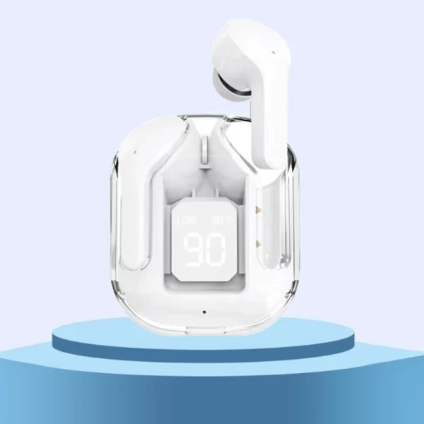 TWS écouteurs sans fil Transparent Bluetooth dans l'oreille casque ENC sport casque alimentation LED affichage numérique stéréo son écouteurs – Image 9