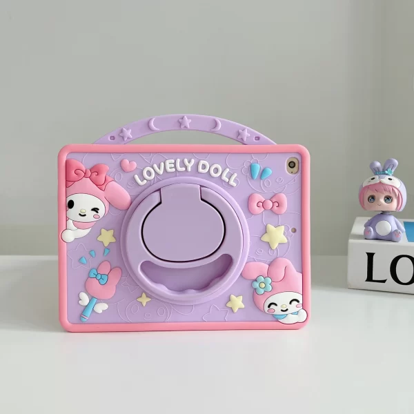 Pour Samsung Galaxy Tab A9 Plus A8 10.5 X200 X205 X207 S6 lite 10.4 A7 lite T220 T500 11 Couverture Cartoon Melody Silicone Soft Case – Image 9