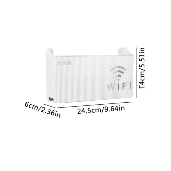 Router Storage Rack TV Set-top Boîte de stockage – Image 3