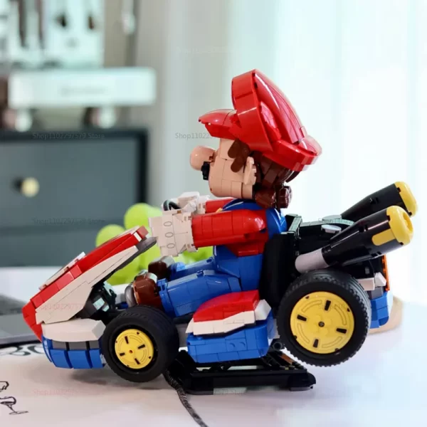 Nouveaux blocs de construction de Kart de course Standard, briques classiques à monter soi-même, ensemble de jouets éducatifs pour enfants, cadeau créatif pour garçons et filles, 1972 pièces – Image 3