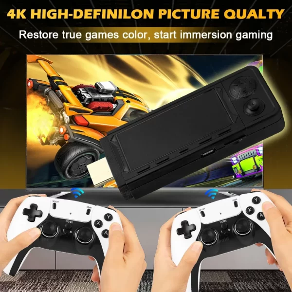 Console de jeu vidéo TV X9 PRO, 128 Go, 256 Go, Coller délibérément 4KHD, Jeux 3D, PSP, PS1, N64, NDS, Plus de 40 simulateurs, Jeux rétro, Touristes, Contrôleur 2.4G – Image 8