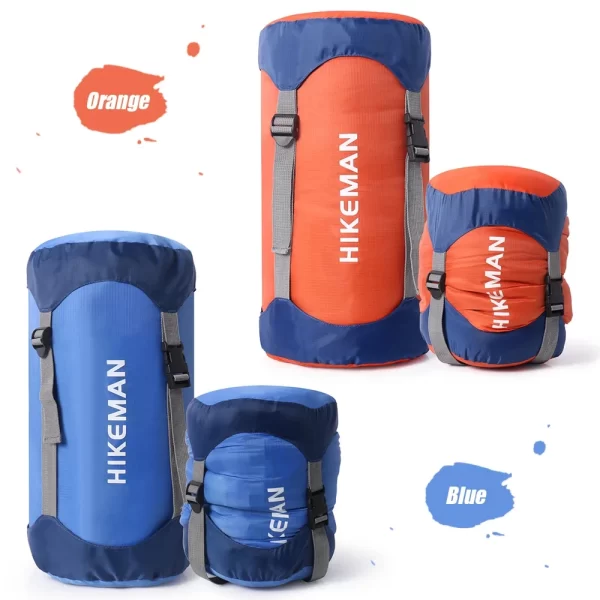 Sac de rangement pour équipement de couchage de camp, sac de compression extérieur, sac de couchage en duvet de coton, sac de voyage, sac divers, juste sac de compression – Image 8