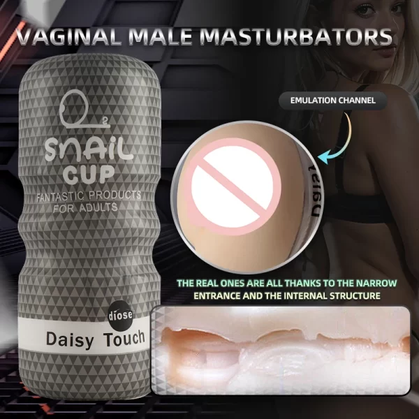 Masturbateur masculin doux, succion du vagin Anal, entraîneur de pénis, jouets sexuels, produits pour adultes pour hommes – Image 2