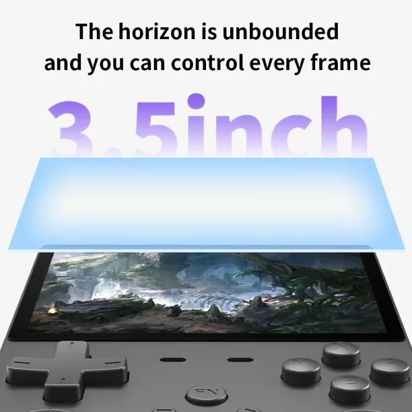 Console de jeu portable rétro L35 open source, écran IPS entièrement laminé de 3,5 pouces (640 × 480), 10 000 intégré – Image 6