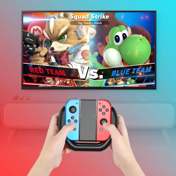Volant pour Nintendo Switch & Switch OLED modèle Joy-Con, contrôleur de volant de course pour Mario Kart 8 Deluxe – Image 6