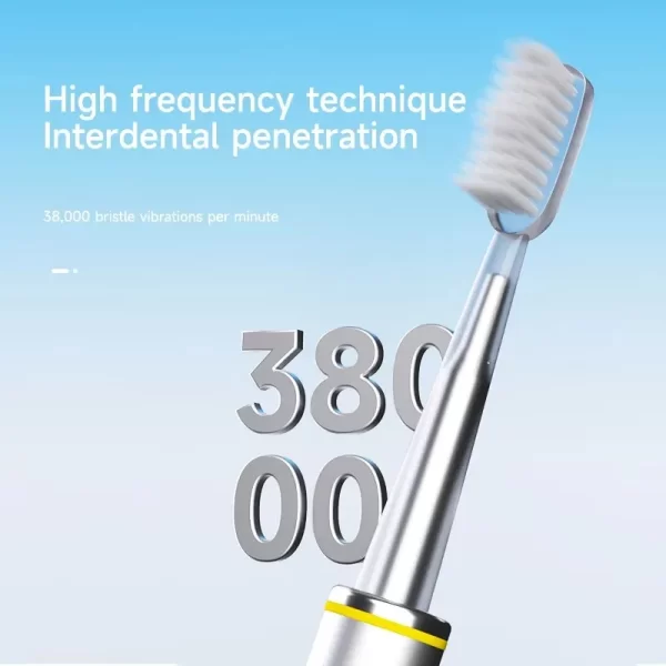 Brosse à dents électrique, brosse fine et mentale, spécialement pour femmes, beauté de sagesse Pure, poils DuPont doux – Image 6