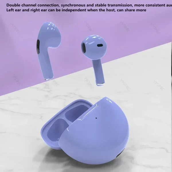 Original Pro6 TWS contrôle tactile casque sans fil Bluetooth 5.3 écouteurs écouteurs sport casque de musique pour les téléphones Iphone Xiaomi – Image 7