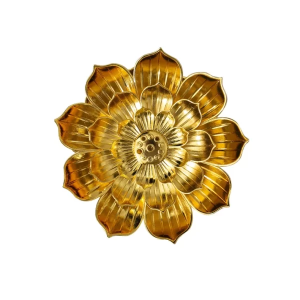 Brûleur d'encens en alliage de bois de santal en métal, porte-bâtons, bouddhisme, Vermont, encensoir, centres nasaux, cendrier, 2 en 1 – Image 7