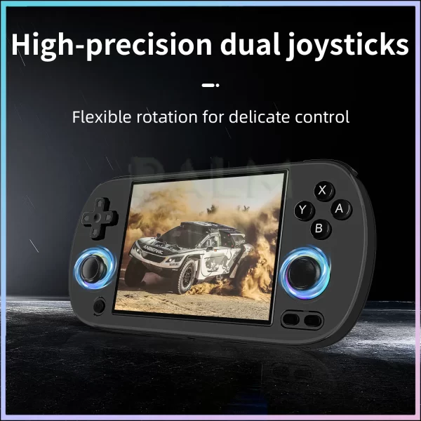 ANBERAlfred-Console de jeu rétro RG40XX H, 64Bit, écran IPS 4 pouces, Linux, 5G, WiFi, Bluetooth, sortie HDMI-TV, lecteur de jeux vidéo – Image 3