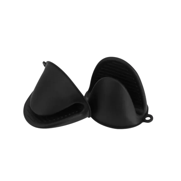 Mitaines de four en Silicone, 2 pièces, résistantes à la chaleur, Anti-brûlure, antidérapantes, Clips, support de Pot, cuisson, gants de four – Image 12