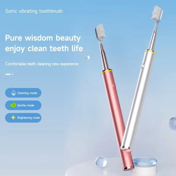 Brosse à dents électrique, brosse fine et mentale, spécialement pour femmes, beauté de sagesse Pure, poils DuPont doux – Image 2