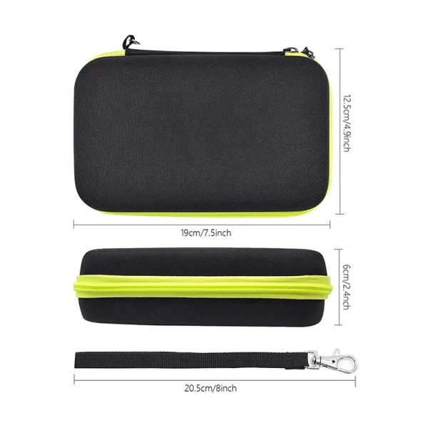 Pour Philips une lame rasoir porte-rasoir sac de rangement hommes rasoir électrique étui de transport antichoc dur voyage sac de rangement – Image 3