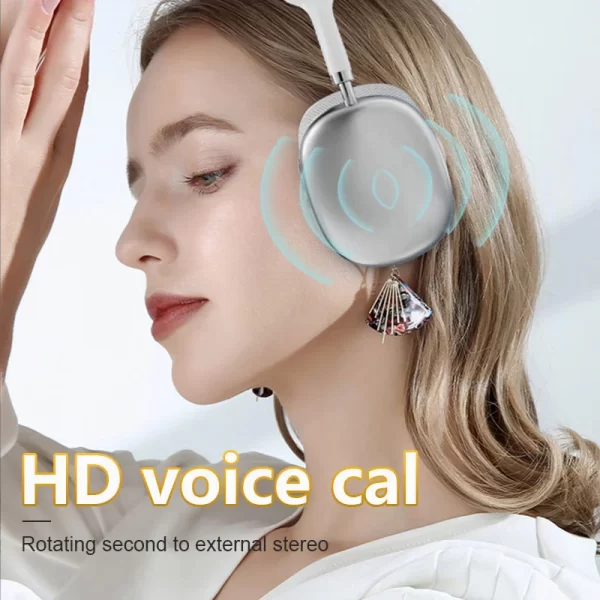 NOUVEAU P9 Pro Max Air Écouteurs Bluetooth sans fil Écouteurs annulateurs de bruit Mic Pods Over Ear Sports Gaming Casque pour Apple – Image 6