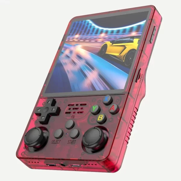 TOP vente 4 "IPS grand écran R36S Plus rétro Console de jeu Portable Linux système 64 bits RK3326 poche Portable ARKOS 2.0 R36SPLUS – Image 11