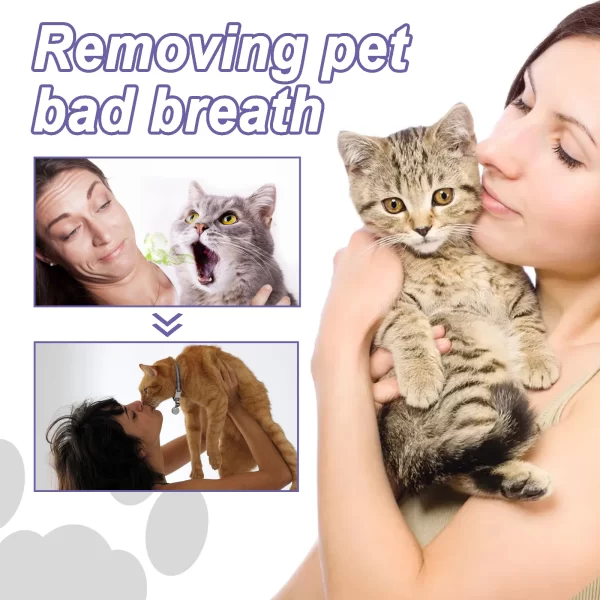 Gel de soin dentaire pour animaux de compagnie, 3ml, stylo de nettoyage des dents pour chiens et chats, haleine fraîche, contrôle du tartre, apaise les gencives, cuisson facile, formule de Soda – Image 5