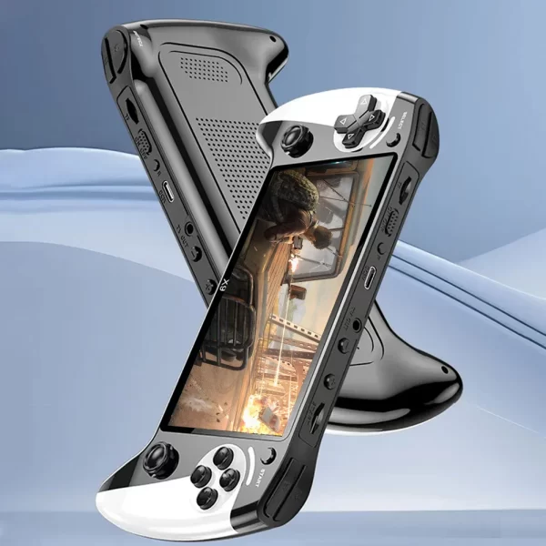 X9 Console de jeu vidéo Portable 5.5 pouces écran IPS Console de jeu Portable 8GB 2000 + jeu rétro TV lecteur de jeu Support NES GBA GBC – Image 4
