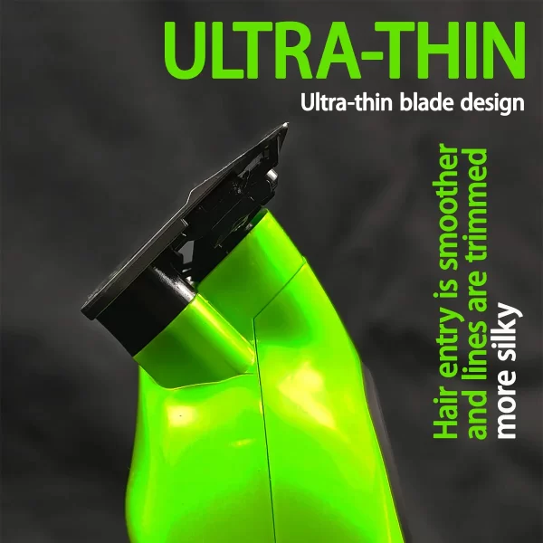 Nouveau 2025 BRDCLIP FA1T vert professionnel tondeuse à cheveux barbier sculpture dégradé finition Machine tondeuse électrique avec support de chargeur – Image 5