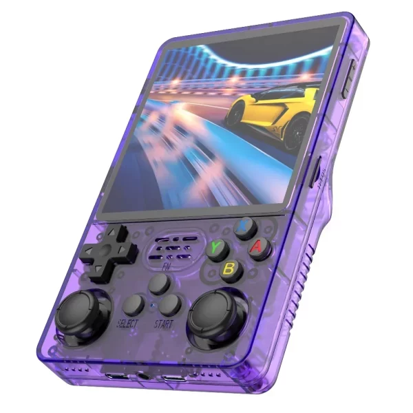 TOP vente 4 "IPS grand écran R36S Plus rétro Console de jeu Portable Linux système 64 bits RK3326 poche Portable ARKOS 2.0 R36SPLUS – Image 8