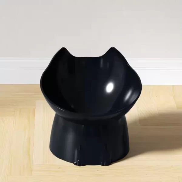 Bol pour chat avec longues oreilles et pieds hauts avec protection du cou pour chat et chien et bol surélevé en plastique anti-renversement pour animaux de compagnie – Image 5