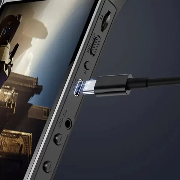 Console de jeu portable X9 avec 3000 jeux, écran de 5.5 pouces, jeu vidéo rétro intégré, 9 émulateurs, grande batterie, charge de Type C – Image 7