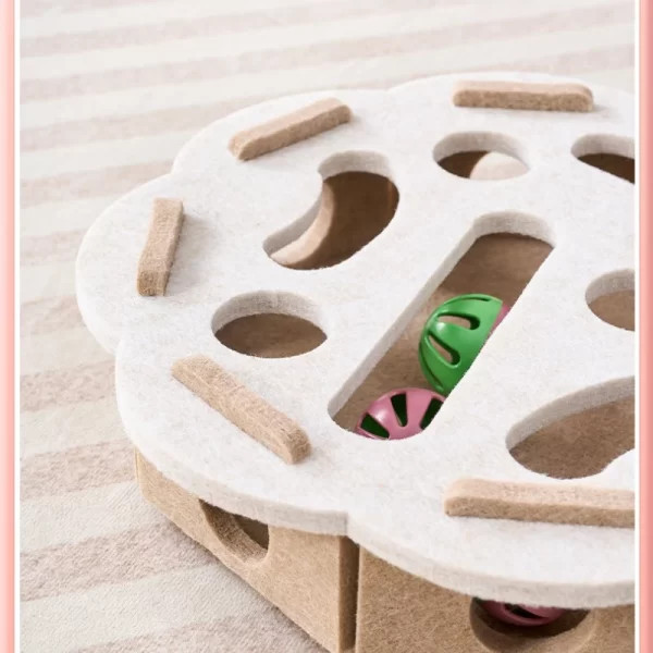 Poteaux à gratter pour chats d'intérieur, en Sisal, jouet interactif pour chaton, exercice d'intérieur, fournitures de divertissement – Image 6
