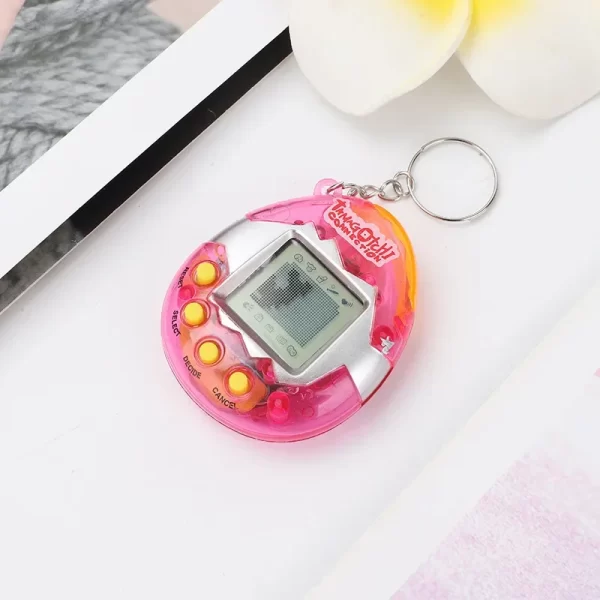 Jouet électronique pour animaux de compagnie, nostalgique des années 90, 49 animaux de compagnie dans un réseau virtuel, Mini Console de jeu portable, cadeau de noël – Image 4