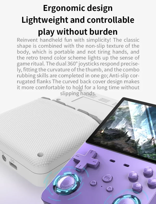 Console de jeu portable rétro L35 open source, écran IPS entièrement laminé de 3,5 pouces (640 × 480), 10 000 intégré – Image 7