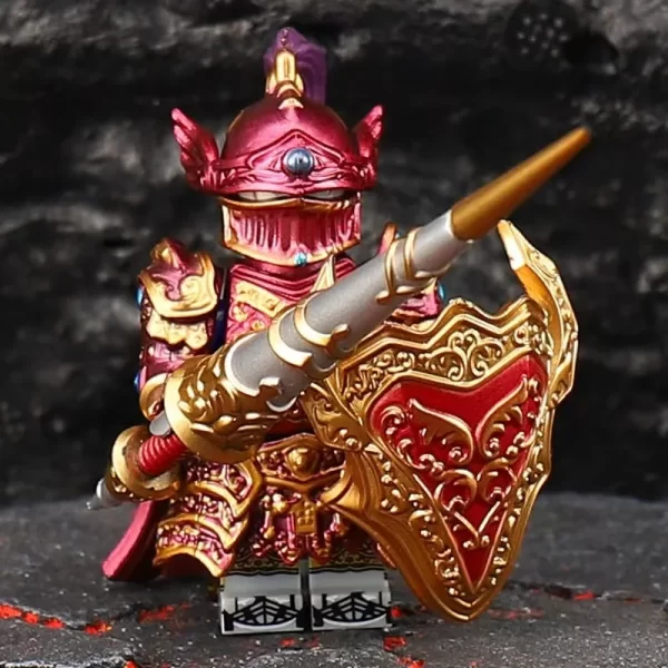 Bloc de construction de chevaliers de Table ronde médiévale Lich King, briques de dessin animé Sir Kay/Gaheris, Collection de figurines d'action, modèle poupée, jouet cadeaux – Image 3