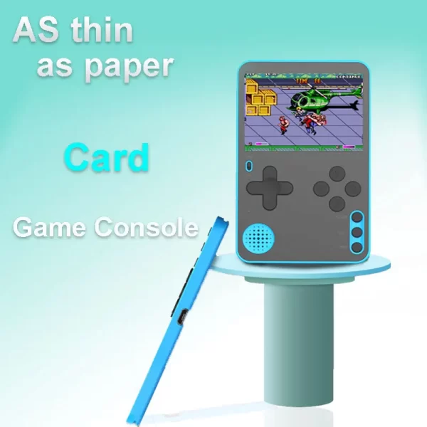 Console de jeu portable 500 jeux classiques LCD Mini console de jeu vidéo rétro portable rechargeable super cadeau pour enfants et adultes – Image 6