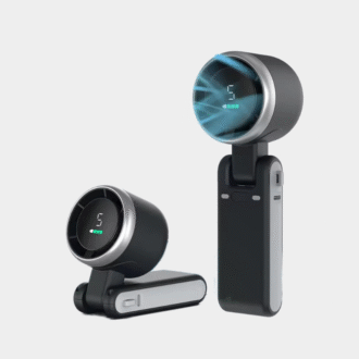 Xiaomi Mini Ventilateur à turbine - Portable USB rechargeable portable pour le camping de bureau et l'alpinisme col suspendu petit ventilateur