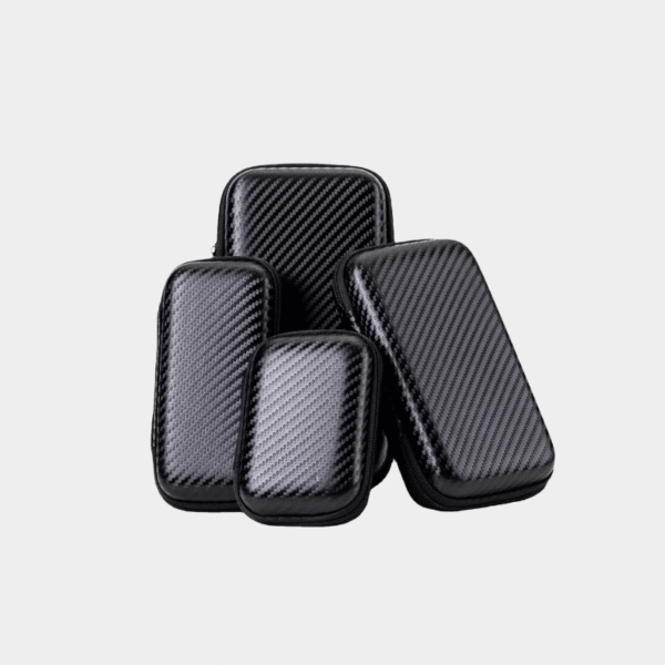 1 / 2pcs sac de stockage Eva portable Zipper Pouch Chargeur de téléphone portable Sac de protection de disque dur portable Sac de stockage de câble de données U disque