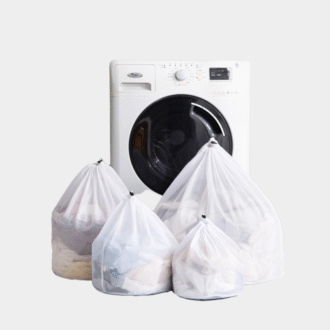 Sacs de blanchisserie en maillage - lavables en machine, utilisation pour voyages et blanchisserie, avec fermeture à corde de tirage pour blouses, lingerie et sous-vêtements
