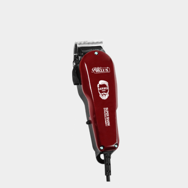 WALUX professionnel AC220-240V tondeuse à cheveux 10W puissant tondeuse à cheveux maison homme rasoir 2M câble Machine de coupe de cheveux 8 peignes de garde