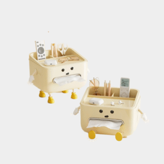 Boîte à serviettes en papier pour la rentrée scolaire, boîte de rangement de bureau multifonction pour dortoir d'étudiants, salon, chambre à coucher, chevet