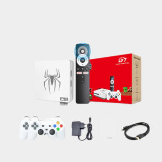 Boîte de jeu TV Console de jeu vidéo rétro intégrée plus de 20000 jeux boîte de jeu pour Android TV Smart 2.4G 5G Wifi avec manette de jeu sans fil