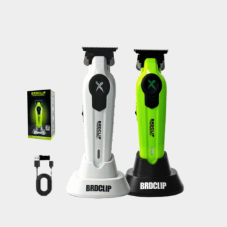 Nouveau 2025 BRDCLIP FA1T vert professionnel tondeuse à cheveux barbier sculpture dégradé finition Machine tondeuse électrique avec support de chargeur