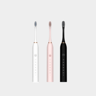 Brosse à dents électrique automatique pour adultes et enfants, brosse à dents universelle à poils souples, charge de brosse à dents automatique à Six vitesses