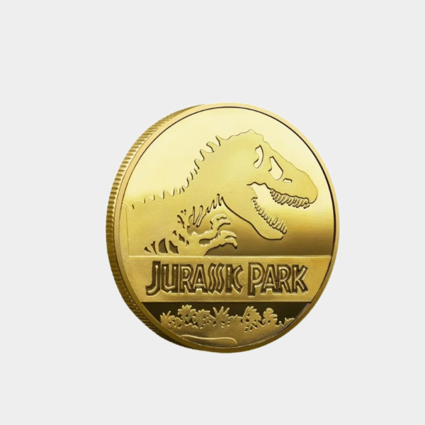Souvenir Coin REPLICA Commemorative Coins Medallion Badges Coins Jurassic Park Dinosaurs Coins