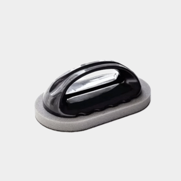 Éponge magique émeri réutilisable – Brosse pour casseroles de cuisine avec poignée pour un nettoyage et une décontamination faciles – Nettoyage lavable et gomme