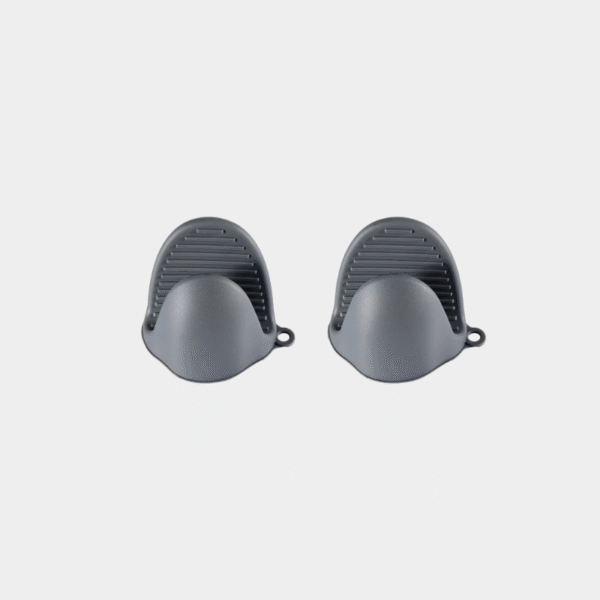 Mitaines de four en Silicone, 2 pièces, résistantes à la chaleur, Anti-brûlure, antidérapantes, Clips, support de Pot, cuisson, gants de four