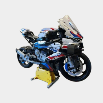 2025 blocs de construction de moto Simulation modèle de moto décoration modèle d'assemblage difficile jouet garçon créature éducative cadeaux